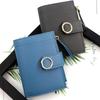 PU Leather Women Wallet Large Capacity Zipper Short Purses Wear-resistant Multiple Card Slots Card Holder For Girls Women's