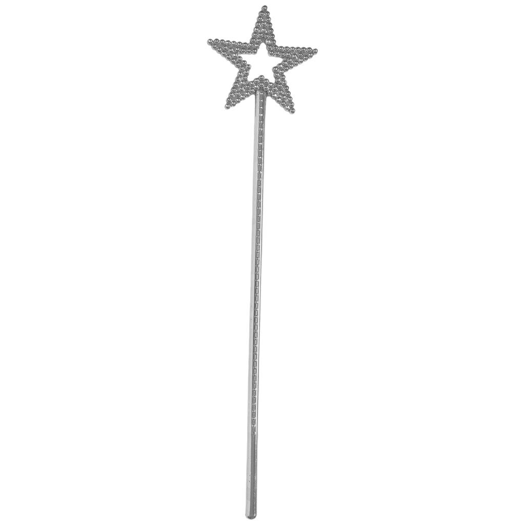 Star Shape Fairy Wand for Kids: Plastic Costume Accessory for Halloween Themed Party Cosplay Festival