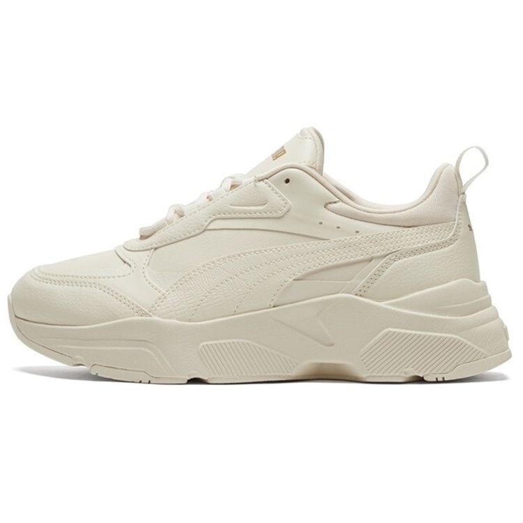 Puma Cassia SL Women White Beige Gold 385279-03 EU 39