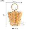 Golden Iron Storage Bottle Hollow Out Drain Rack Knife Fork Racks Chopstick Tube Kitchen Storage Racks Chopsticks Rack Organizer
