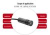 12x40mm 520nm 10mW Adjustable Focus Green Laser Module with DC Port for Positioning and Teaching.