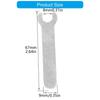 Ergonomic Design Single Open End Wrench for Efficient 3D Printer Maintenance with Quality Carbon Steel Build Spanner