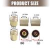 Vehicle Valves Cover Upgrades Kit Weatherproof Seal Direct Fit Universal Pipe Valves Caps for Multiple Car Brands