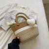 JMXD- Handmade Knitted Fashion Crossbody Bucket Bag for Women Shoulder Bag