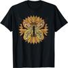 Sunshine Butterfly Yellow Flower Blossom Vintage Sunflower Men Women Kids T-Shirt