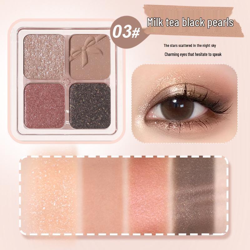 WODWOD Milk Tea & Pink Earth Tones Matte Eyeshadow Palette - Versatile, Natural Look for Beginners