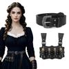 PU-Gürtel-Set Mit Alchemie-Phiole Für Rollenspiel-Kostüme Und Steampunk-Accessoires Halloween Cosplay
