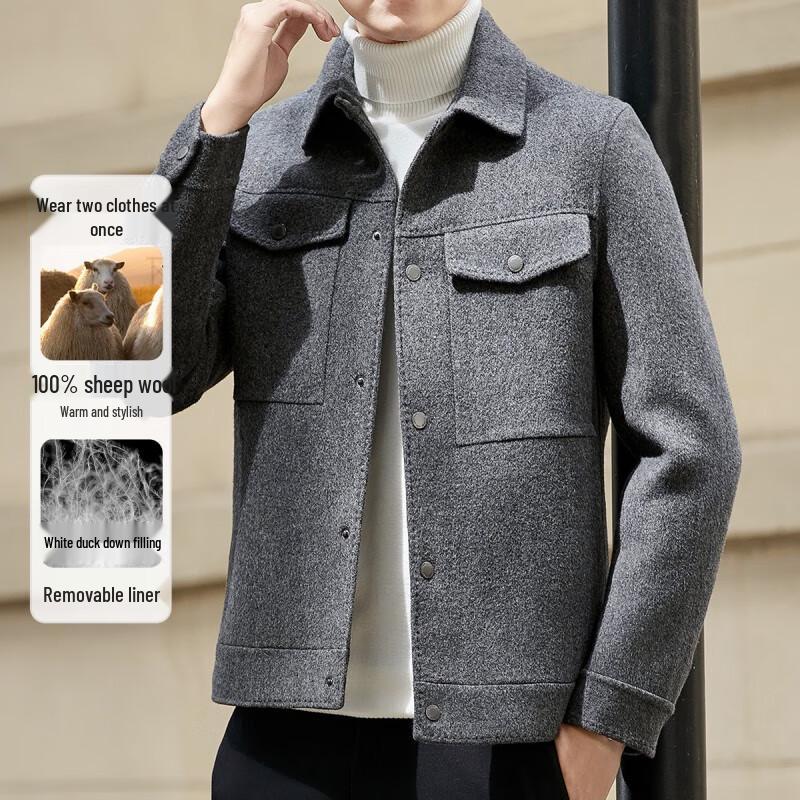 

FAPAI.EC Men s Insulated Jacket PJ344490331 3XL 56