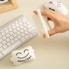 2pc Mouse Pad Wrist Pillow, Office Keyboard Typing Anti-wear Hand Pad, Hand Support, Office Wrist Guard Artifact