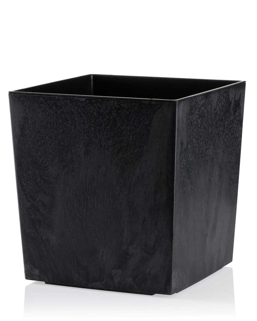 Donica Flore Czarny Beton H25X25 Cm