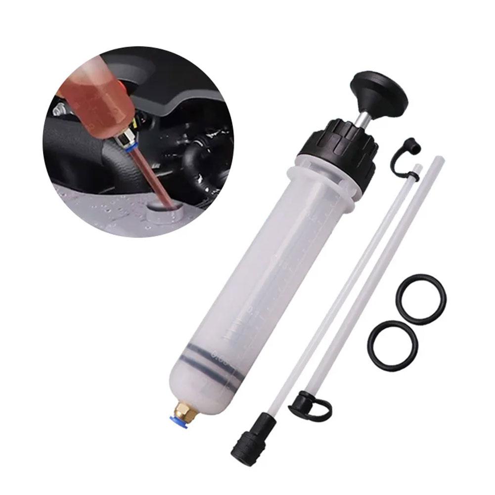 Car Oil Fluid Extractor 200/500ML Automotive Fuel Brake Liquid Extraction Transfer Filling Syringe Oil Pump Car Supplies
