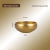 304 Stainless Steel Double Layer Children's Anti-Scald Retro Bowl - Suitable for Rice, Sauce, and Soup.