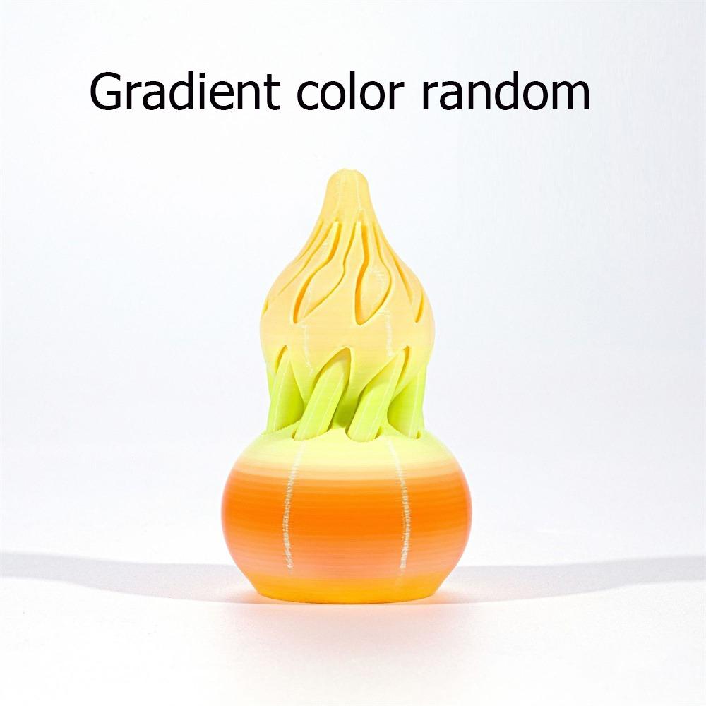 

3pcs Mini Rotatable Gourd Toy Classical 3D Printed Spiral Toy Fingertip Gourd Ornament Home Decor Style 3