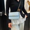 Popular versatile chain single shoulder armpit small square bag high sense of appearance temperament practical commuter messenger bag women