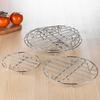Stainless Steel Tripod Steaming Tray Holder Smooth Multifunctional Pot Rack Practical Overhead Design Insulated Shelf