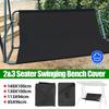 2/3 Seater Swing Cover Chair Bench Replacement Waterproof Patio Garden Outdoor Swing Case Chair Cushion Backrest Dust Cover