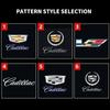 BFEOP1 2pcs LED welcome lamp car door light logo laser projector lighting emblem For Cadillac CT5 CT6 XT4 XT5 XT6 ATS SRX XTS CTS