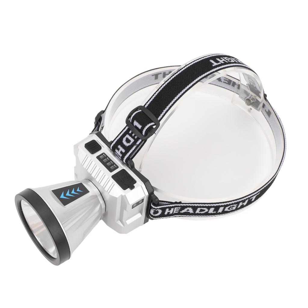 High Power Headlamp Rechargeable Super Bright LED Adjustable Angle Portable Outdoor Waterproof for C