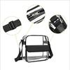 Enkrio Clear Bag, Transparent Crossbody Shoulder Bag, Lightweight PVC Material, Waterproof Pouch