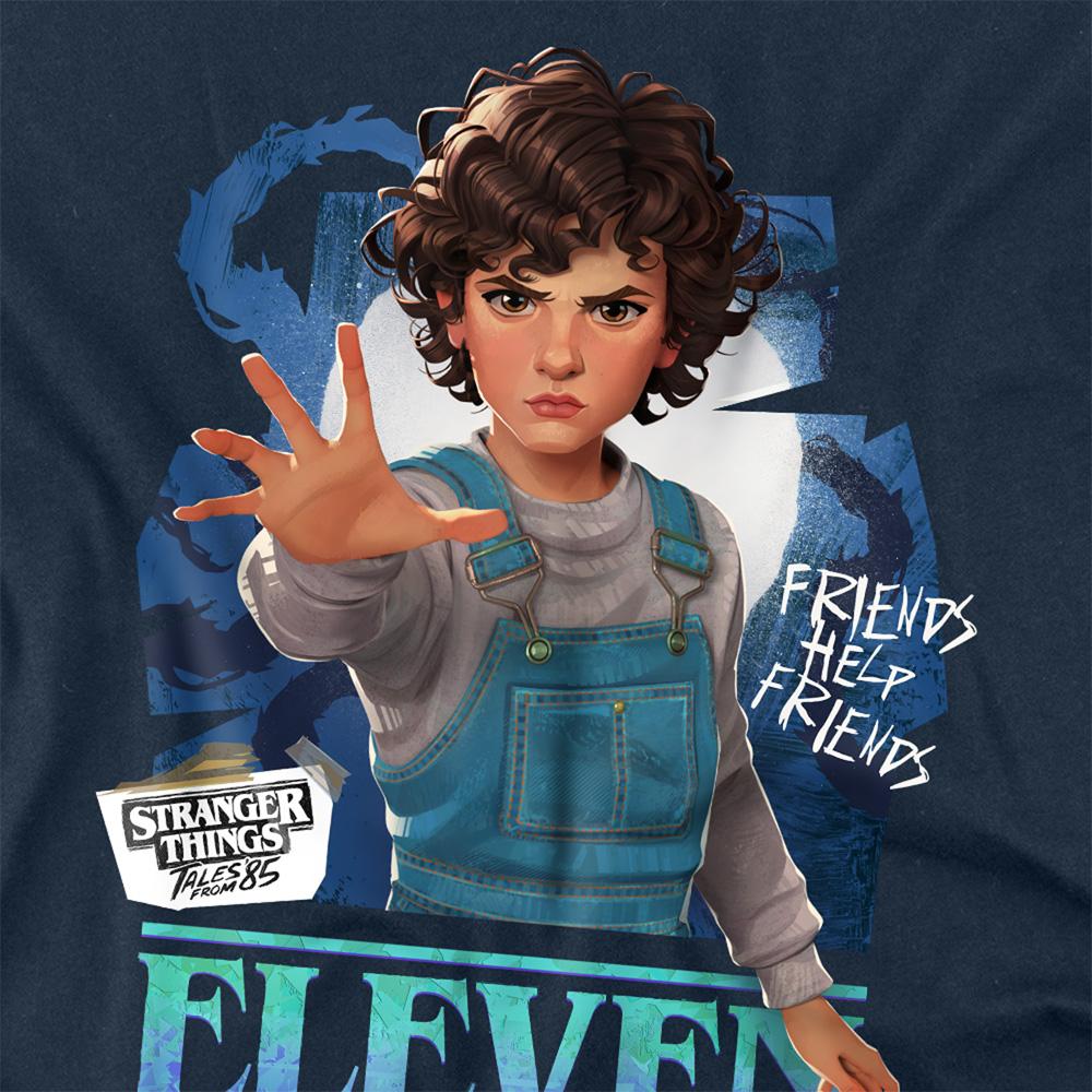 Stranger Things: Tales from ´85 Unisex Adult Eleven Long-Sleeved T-Shirt