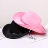 Creative Polyester Fancy Dress Cowgirl Studded Cowboy Hat Wild West Cap Western