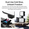 Street Photography Handle Kit Bundle for Insta360 with Camera Grip and Cage Quick Remove Mount