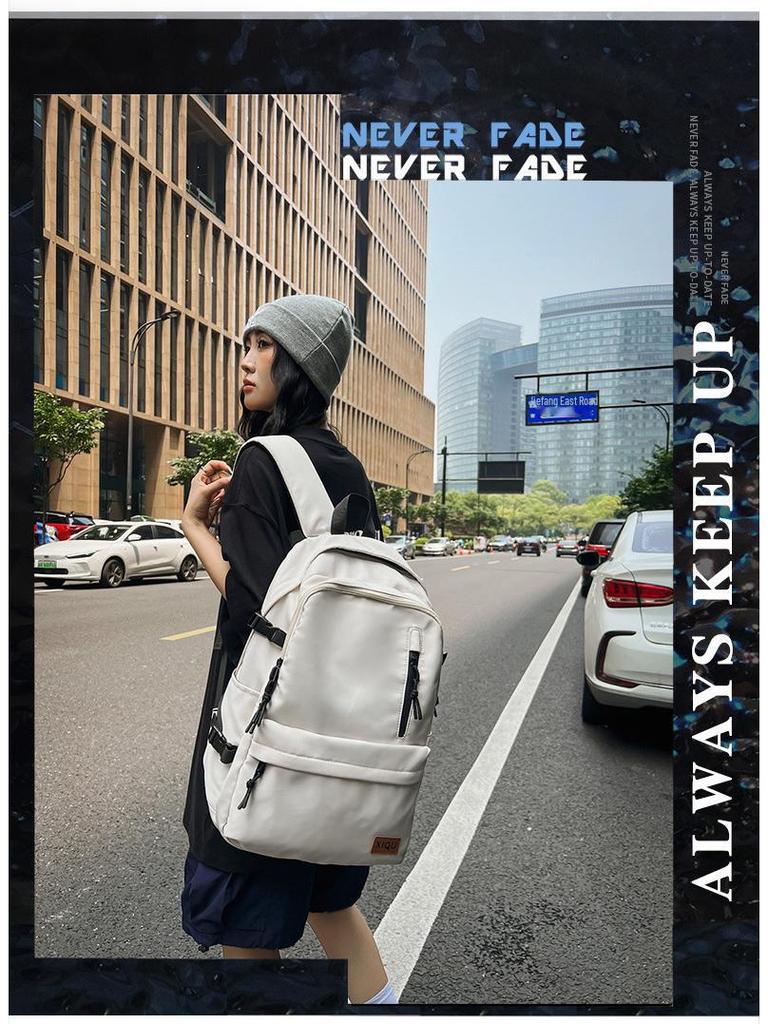 Large-Capacity Backpacks: Ideal for High School, Junior High Students, Men, Women, Casual Use & Travel; Includes Computer Compartments.