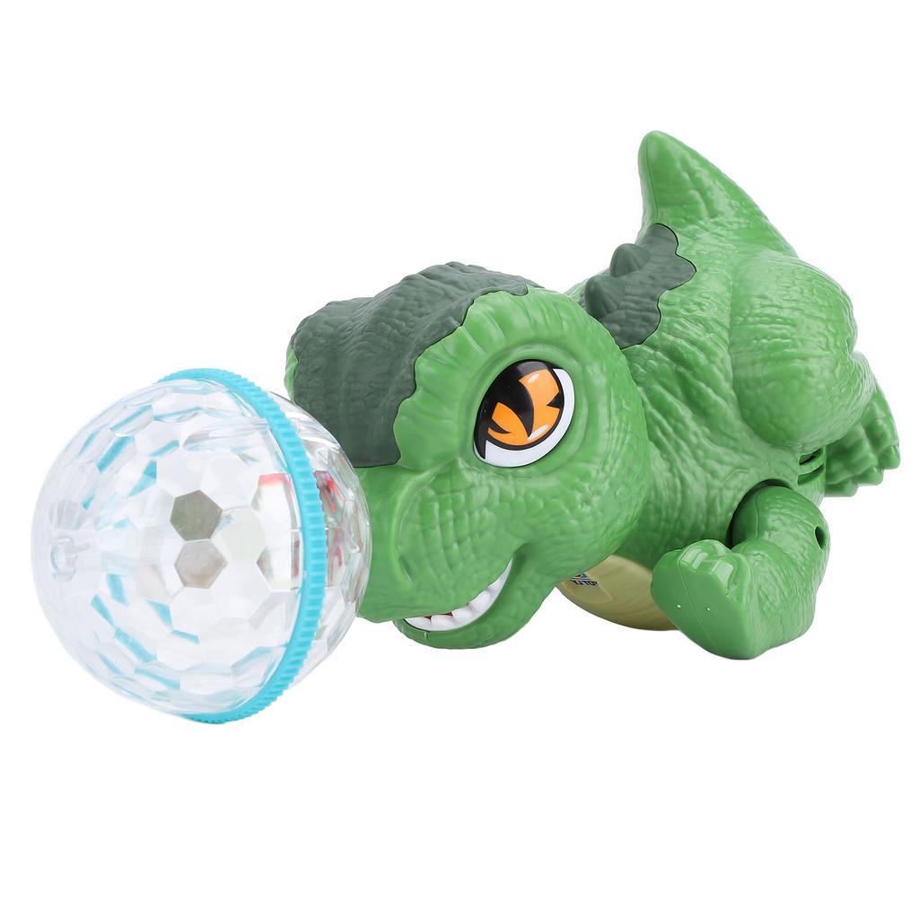Elektrisches Dinosaurierspielzeug Realistisches Elektrisches Spielzeug Rotierender Ball Dinosaurierspielzeug mit Musik und Licht für Chi