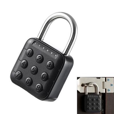 6 Cijferig Waterdicht Code Hangslot Combinatieslot Sleutelloos Ontgrendelen Anti-Diefstal Hangslot voor Schoolkluis Gymkluis