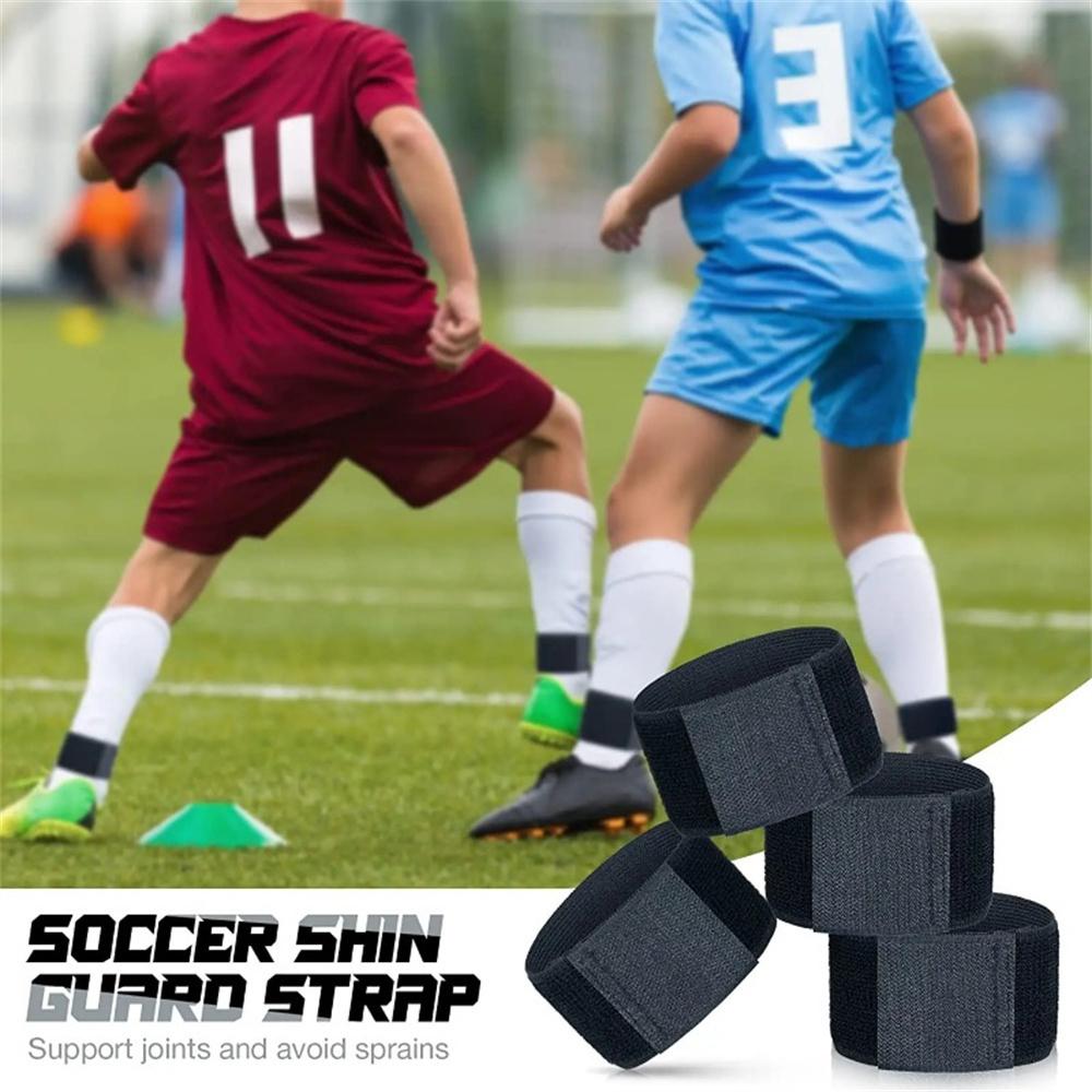 Neu Schienbeinschoner Feste Bandage Band Fußball Schienbeinschoner Verhindern Drop Off Elastische Sport Bandage