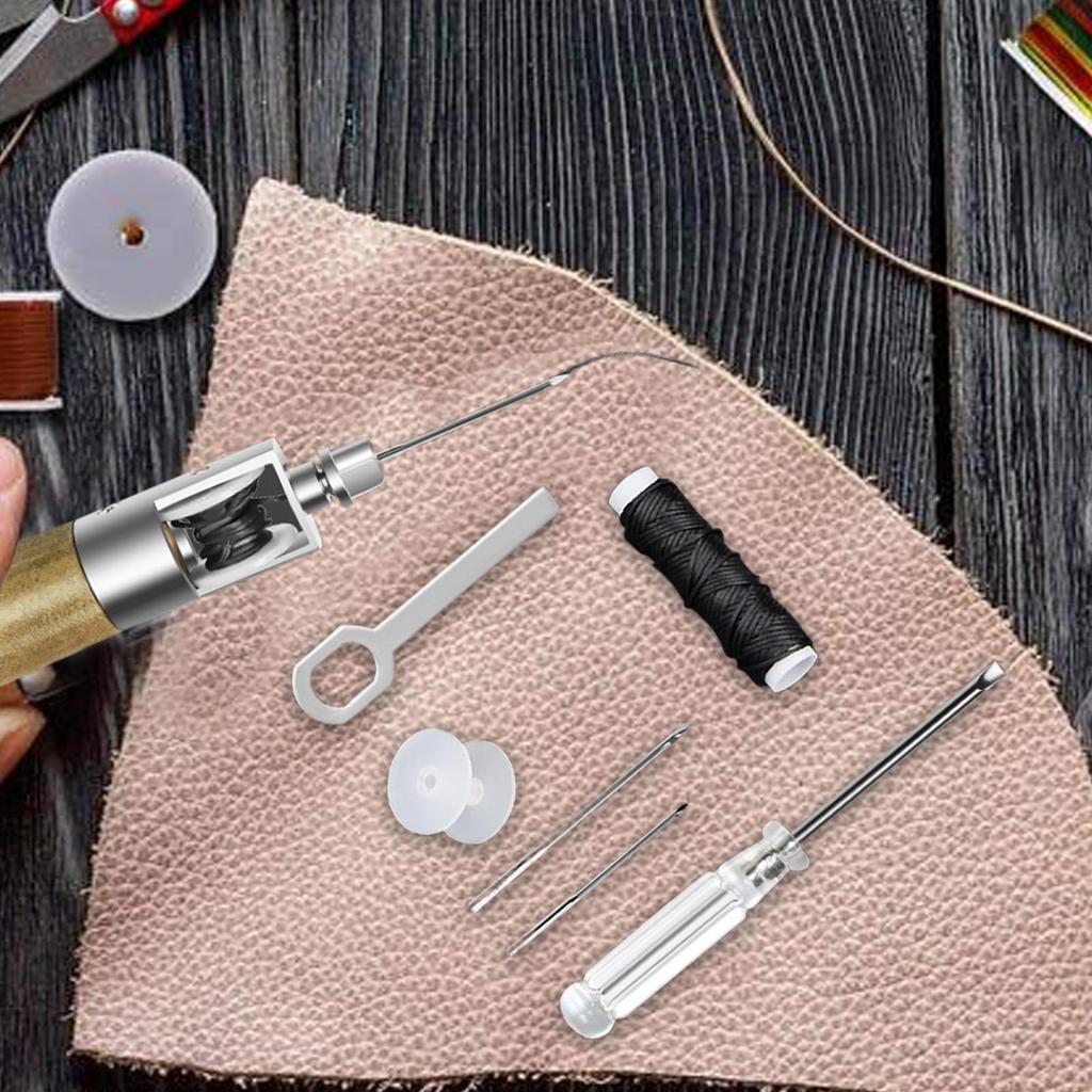 Leather Working Tools Professional Heavy Duty Leather Tools Sewing Supplies For Seat Sofa Purse Bag Tent Couch Boot Book Coat