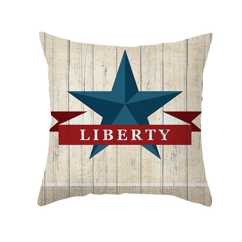 Kissenbezug Einfacher Pfirsichhaut-Druck Kissenbezug Sofakissenbezug