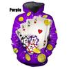 Fashion 3D Poker Hoodie Sweatshirts Men Women Clothing Tops Casual Long Sleeve Pullover Print Streetwear Hoodies