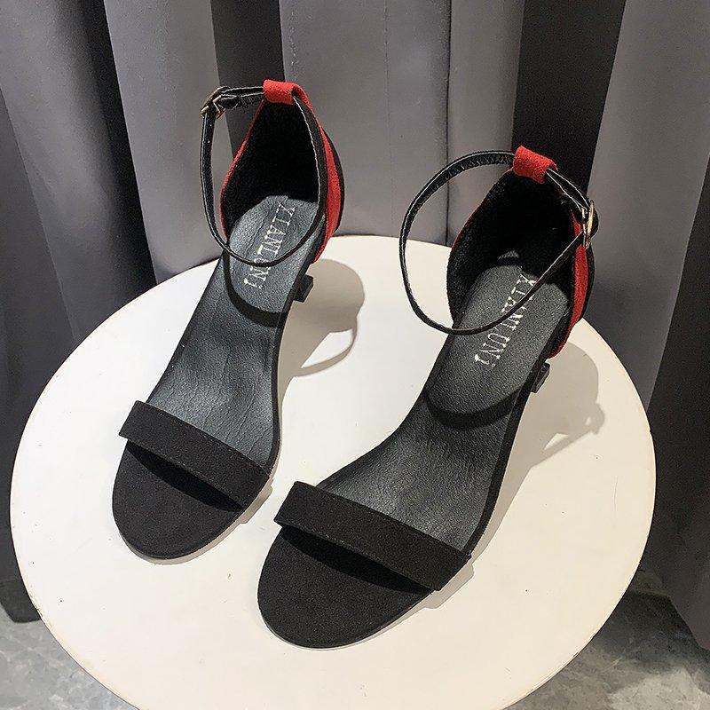 fashion sandalen women fashion sweet high quality high heel sandal shoes lady cute spring & summer