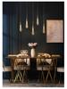 Modern Minimalist Crystal Water Drop Spiral Staircase Chandelier for Bedroom and Restaurant