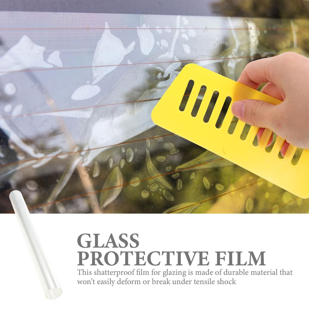 Skleněná fólie Bezpečnostní sprcha Nálepky do auta Bezpečnostní okénko proti výbuchu na příslušenství Nerozbitné