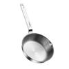 Small Stainless Steel Frying Pan Cooking Skillet with Handle for Eggs Milk and Sauce Pouring Dishwasher Safe Kitchenware