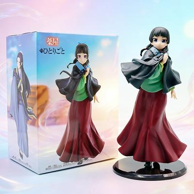 Heiße 21 cm große Kusuriya No Hitorigoto Anime-Figur, Umhang Maomao Actionfigur, niedliche Jinshi-Figur, Zimmerdekoration, PVC-Sammlerspielzeug