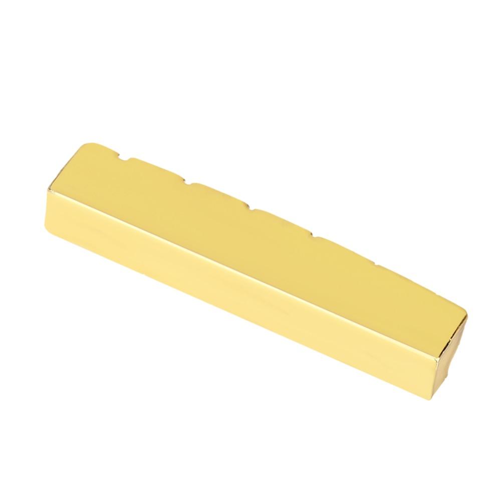 Metal Guitar Upper Nut Golden Guitar Bridge Pins Premium Guitar Bottom Saddle  Guitar