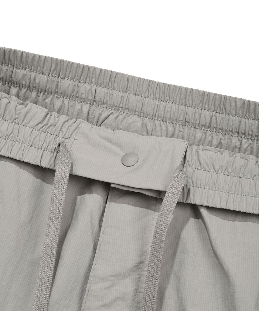 WACKY WILLY Nylon Straight Cargo Pants Grey