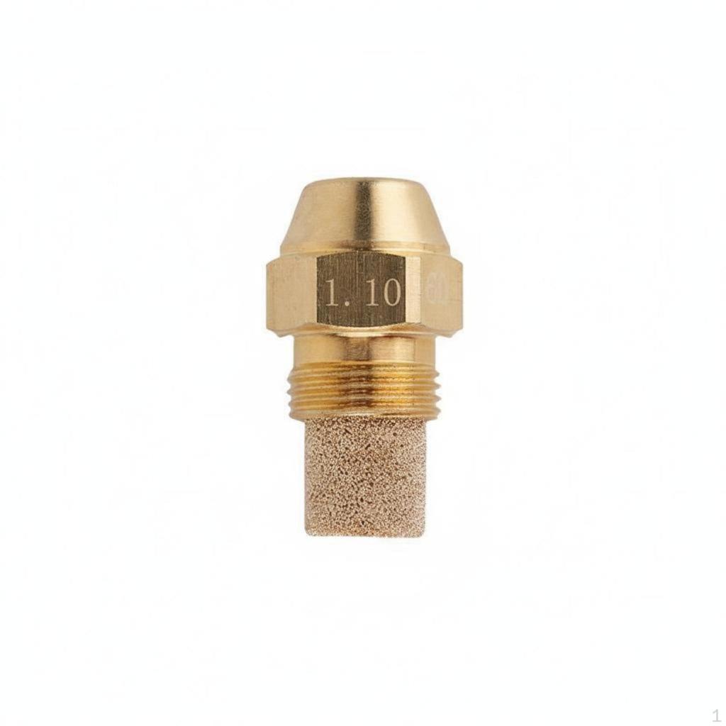 60 Degree Burner Nozzle Fine Atomization Biofuel Propellant Precision Machined Spray