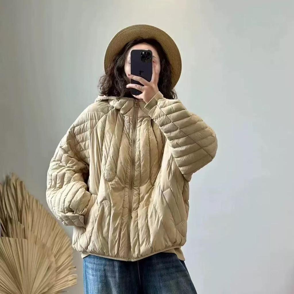 Cotton clothes in winter, new Pinghu design sense, fashionable cotton-padded clothes in autumn and winter, thickened warm jacket in winter