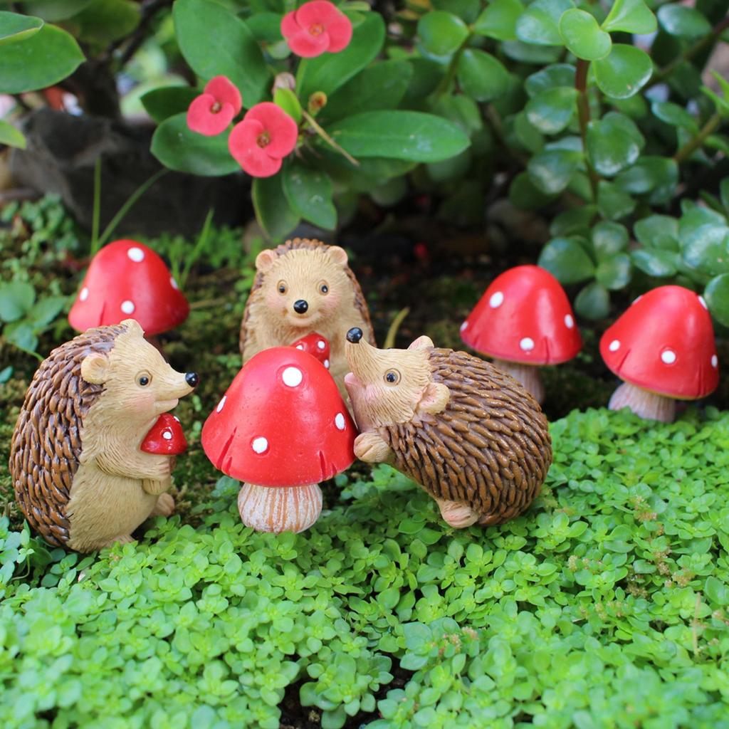 Miniature Statue Flower Pot Decoration, Cute Flower Pot Accessories Resin Statue, Suitable For Terrace, Courtyard, Decoration