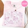 Grammy Comfort Colors Shirt, Pink Chinoiserie Floral Grandma Shirt, Mothers Day Gifts, New Grandma Tshirt, Tee