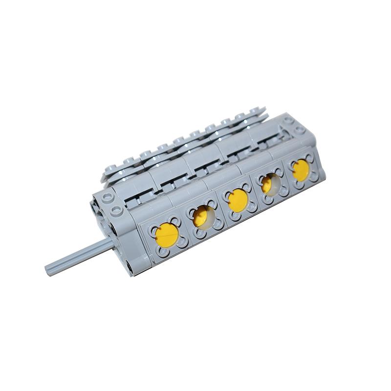 V2 V4 V6 V8 V10 V12 Parti Tecniche Blocchi da Costruzione Mattoncini Motore Modello Dinamico Cilindro Pistone Accessori per Auto Giocattolo Educativo