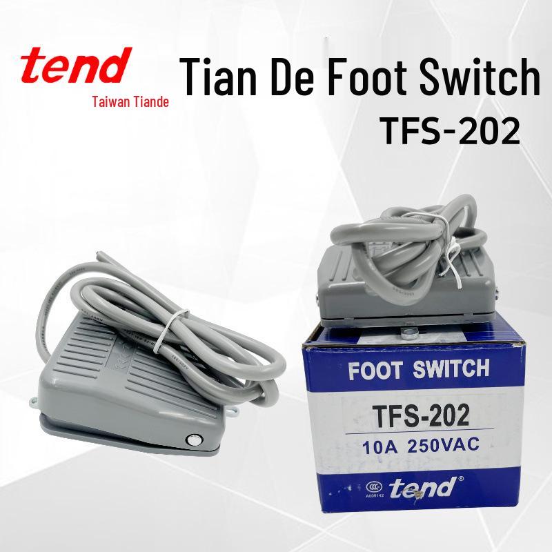 

Оригінальний ножний педальний перемикач TEND TFS-202, 10А 250В змінного струму