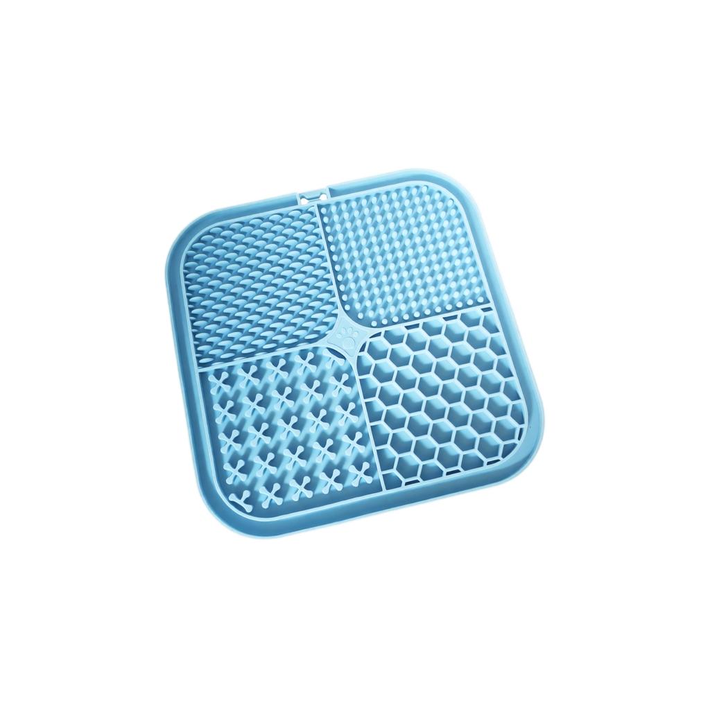 Pet Slow Feeder Mat Dog Feeding Mat Silicone Slow Eating Bowl Mat with Suction Cup Non Slip Slow Food Placemat for Dogs and Cats
