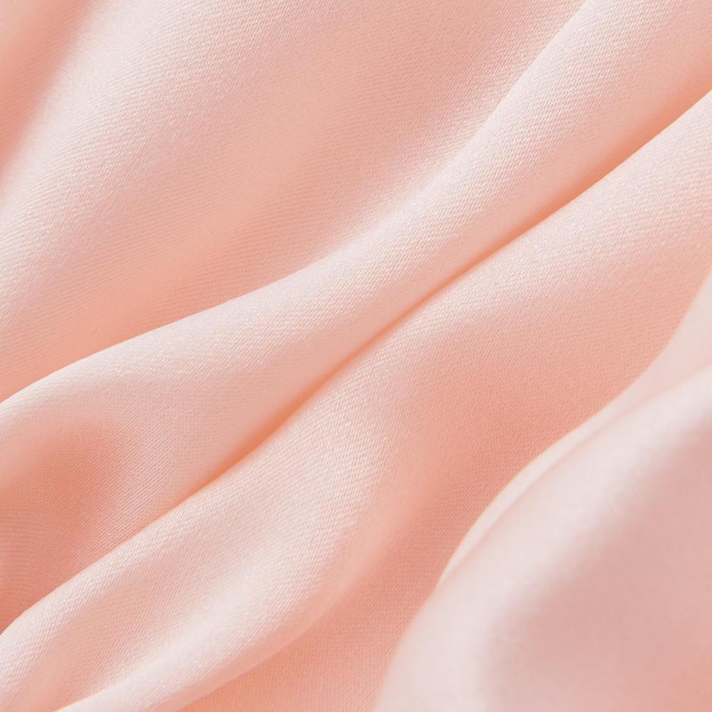 Francfranc Silk Pink Nightcap, Long,