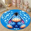 Free Shipping! Winnie The Pooh Eeyore Round Rugs Bedroom Living Room Floor Mats for Kids and Adults Chair Mat Carpet Home Decor