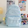 Schoolbag Small Fresh Sweet Cute Japanese College Wind Polka Dot Backpack Junior High School Students Casual Light Large Capacity Backpack
